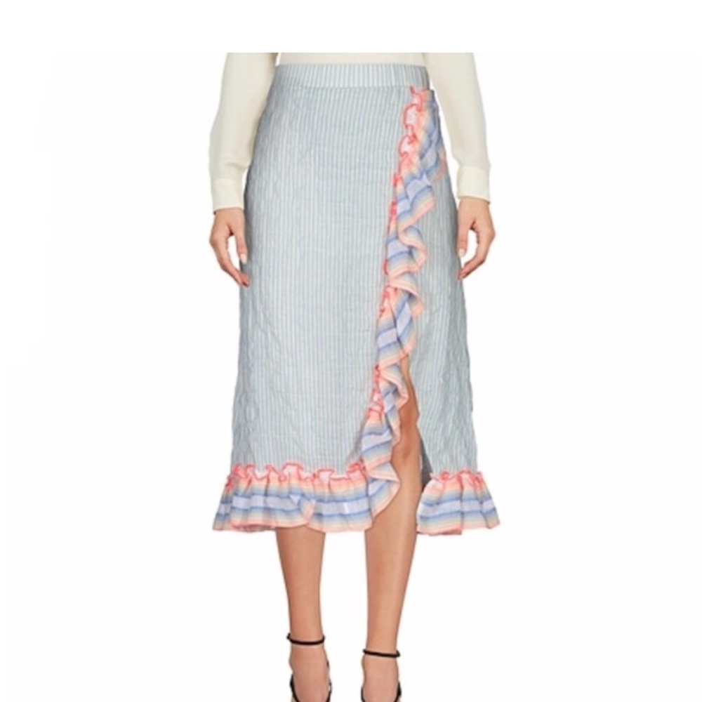 Lemlem for Anthropologie breezebound wrap skirt XS